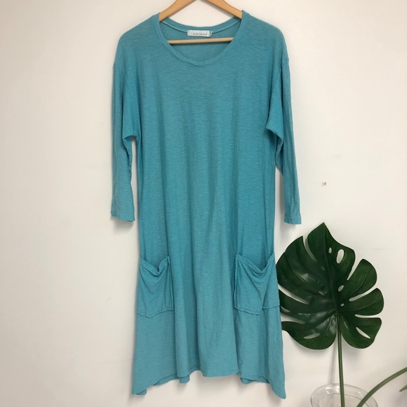 cut loose Dresses & Skirts - Cut Loose linen lagen look dress size large